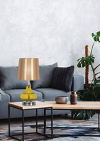 Lampe de table ambre 35cm Alladina 41-10933