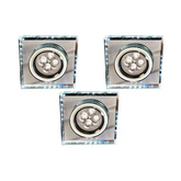 Round ceiling luminaire + white LED 3pcs SS-22 99-54746
