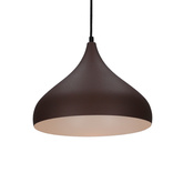 HÄNGELAMPE VIBORG 320mm LEDEA 50101270 E27 40W METALL BRAUN