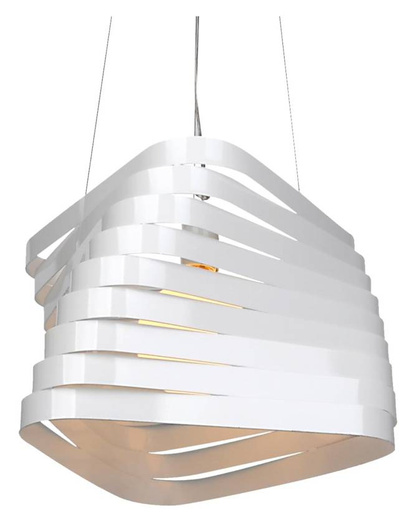 Ceiling lamp 1X60W E27 hanging white BIZO 31-21581