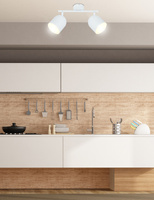 Lampă de perete/plafon alb 2xE27 Azuro 92-63250