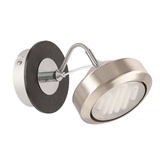 Lampa de perete candellux earth sconce 91-15788 gx53 energo satin/wenge