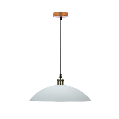 Lampa suspendata Dexter 2 1x60w e27 abajur alb 31-20604