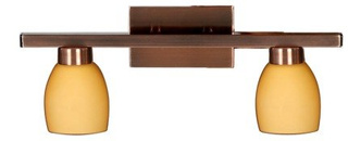 Deckenleuchte Candellux 92-10714 Daktoa-Streifen 2X40W G9 Kupfer