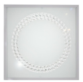 Plafonnier Candellux Lux 10-60679 Plafond 16W Led 6500K Satin Large Anneau