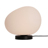 STONES table lamp black 30cm 1x40W E27 white shade 41-35226