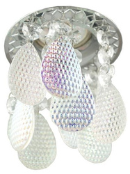 Plafonnier candellux sk-67 ch/mix mr16 couvercle chromé plafond. mélange décoratif couleur mr16 50w