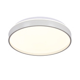 Texas plafonnier plafond 15w led 29 cm avec abat-jour blanc 