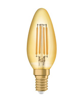 Żarówka LED E14 4W 410LM 2400K VINTAGE B35 świeca OSRAM