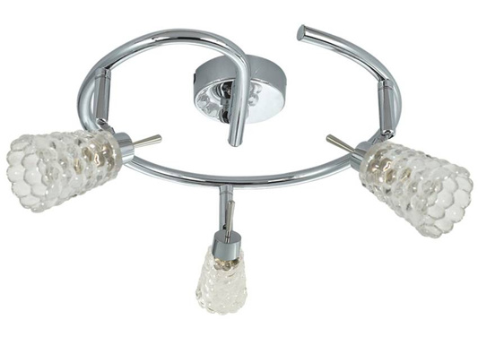 Plafonnier Candellux 98-03737 Bachus spirale 3X40W G9 chrome