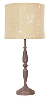 Lampe de table beige 60W E27 Safari 41-03393