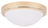 Plafon szklany złoty IP44 lampa sufitowa 60W E27 Roda Candellux 11-81926