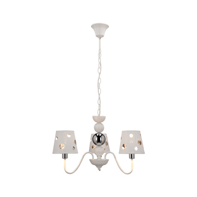 Suspension lustre blanc 3xE14 Batley Ledea 50203109