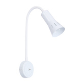 White wall lamp adjustable arm 1xE14 Arena 91-81346