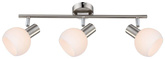 Wall lamp candellux mauro 93-61607 strip e14 led rgb satin nickel with remote control
