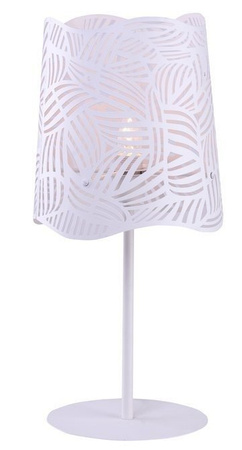 Lampa de masa din metal alb Maracana 41-18024