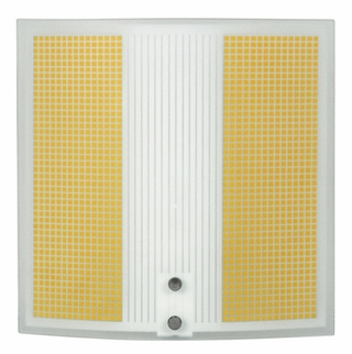 Sconce wall lamp white and yellow Cytryn 10-67145