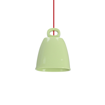 Green ceramic pendant lamp Sevilla Ledea 50101142