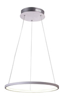 Lampă suspendată cu inel alb LED rotund 18W 4000K Lune Candellux 31-64639