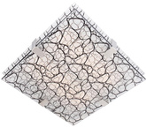 Plafonnier Candellux Fiera 10-30382 Plafond E27 Carré