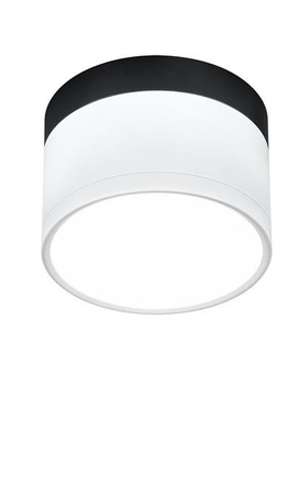 Deckenleuchte schwarz und weiß LED 9W 4000K Tuba Candellux 2273631