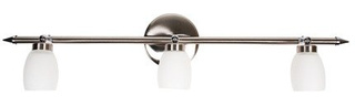 Ceiling lamp 3xG9 59cm OLIVIA 93-73245 nickel strip