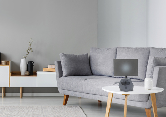 Desk lamp gray 1xE14 27cm Animi 41-79923