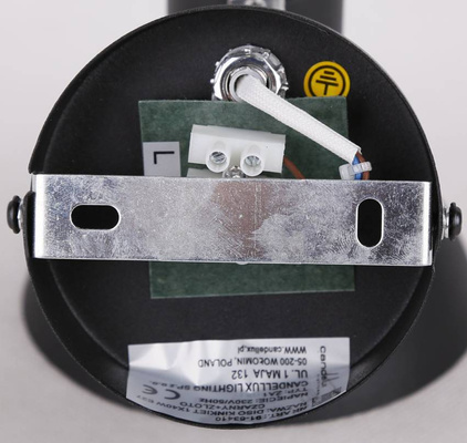 Applique applique 1X40W E27 noir + métal doré DISO 91-63410
