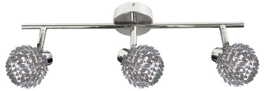 Plafoniera Candellux 93-19745 Raven band 3X40W G9 crom