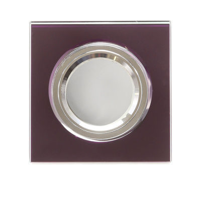 Plafonnier carré violet MR16 oeillet SS-16 Candellux 2244344