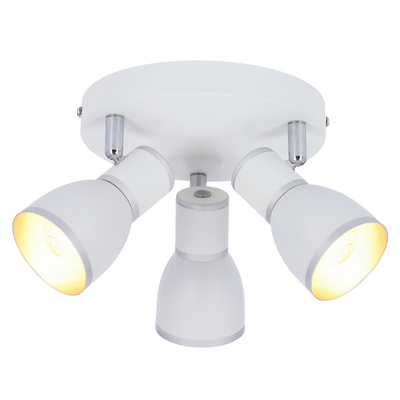 Plafonnier candellux fido 98-63397 plafond e14 blanc + chrome