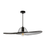Pendant lamp DECO designer black hat shade modern lighting for living room and bedroom E27