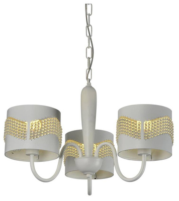 Suspension blanche avec perles Antonio 33-22998