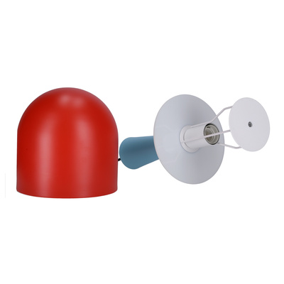 Lampa suspendata rosu/albastru E27 Visby Ledea 50101164