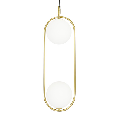 Cordel overhang 2x28w g9 brass