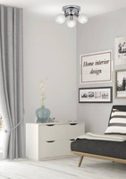 Plafonnier plafond 3X40W E14 chrome TURNO 98-10940