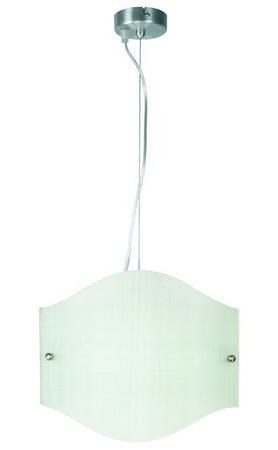 Lampa wisząca Teodor szklana do salonu pojedyncza E27 Candellux