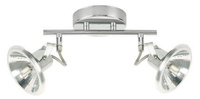 Lampa sufitowa Moon listwa regulowana 2-punktowa do kuchni metalowa