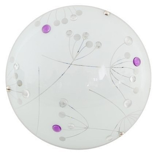Ceiling Lamp Candellux Floral 13-39590 Ceiling Led 6500K Violet