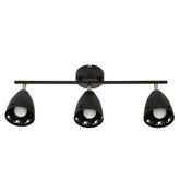 Ceiling lamp 3xE14 70cm COTY 93-67173 STRIP BLACK
