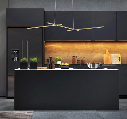 PLAFONNIER SUSPENDU CANDELLUX APETI THASOS LED OR 4000K