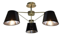 Ceiling lamp black/patina Cortez 33-54982