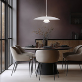 Hängelampe weiß LED 48cm Lund Ledea 50133055