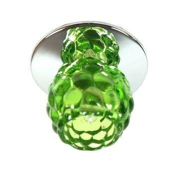 Plafoniera Candellux verde cristal decorativ G4 2263603