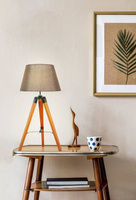 Brown table lamp 60W E27 Lugano 41-31211