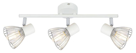 Lampa de perete candellux fly 93-61973 e14 alb/crom