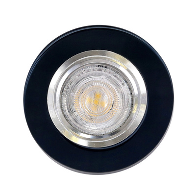 SS-15 round black ceiling luminaire 2230491