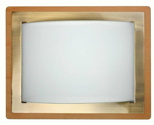 Deckenleuchte 10-73979 Mera Decke E27 2X60W Holz