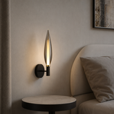 Kinkiet Nordic szklany szary dymiony 1x5W G9 do salonu