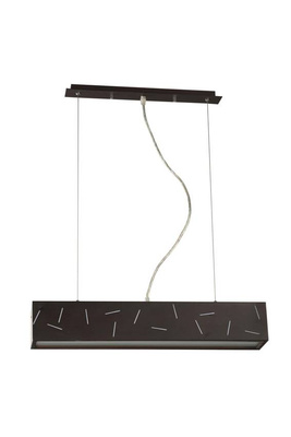 Deckenleuchte Candellux 31-50451 Bürobalken 14W T5 Metall Wenge 600X100X1125MM